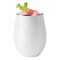 Smarty Had A Party 12 oz White with Silver Elegant Stemless Plastic Wine Glasses 64 Glasses, 64PK 3712-WHS-CASE - alternate 10